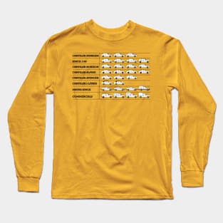 TALBOT / MATRA RANGE - brochure Long Sleeve T-Shirt